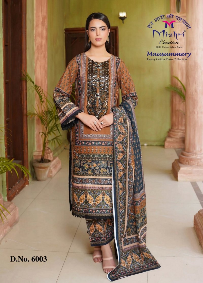 Mausummery Vol 6 By Mishri Lawn Cotton Printed Readymade Pakistani Suits 